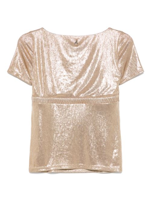 T-shirt effetto metallizzato PATRIZIA PEPE | 2M4463J276FF59